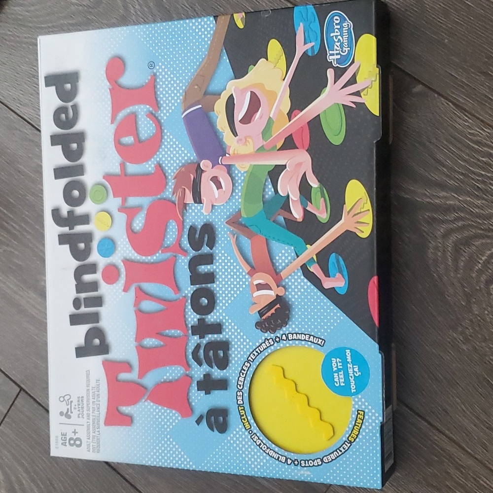 Blindfolded Twister - Hasbro Game - Kids - Home Brand New in Box Ages 8+